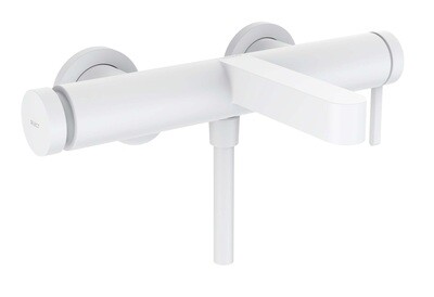 Mitigeur de bain / douche Hansgrohe Finoris en blanc mat