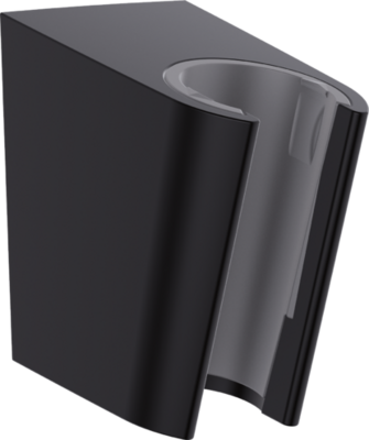 Support mural Hansgrohe Porter S en noir mat