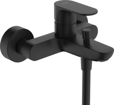 Mitigeur de bain / douche Hansgrohe Rebris S en noir mat