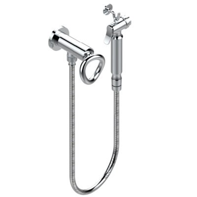 Ensemble hygiénique de WC THG avec robinet d'arrêt - Collection "O"
