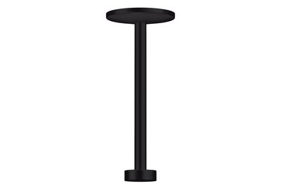 Bras de douche plafonnée AXOR One 300 mm en noir mat
