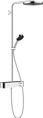 Colonne de douche Showerpipe Hansgrohe Pulsify S 260 1 jet avec mitigeur thermostatique ShowerTablet Select 400