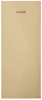 Plaque de finition 200 AXOR MyEdition en bronze poli