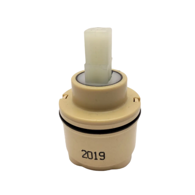 Cartouche céramique Deante avec joint torique, 35 mm, couleur beige, pour robinet mitigeur monocommande.
