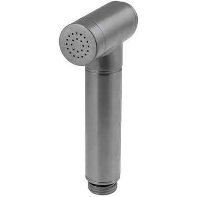Pommeau de douche bidet portatif en titane à plusieurs trous, marque Deante, design élégant et moderne, finition métallique.