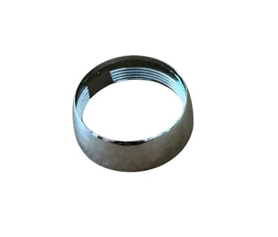 Bague Rosace chromée pour mitigeur de lavabo à encastrer ALPINIA BGA_055L, marque Deante, finition brillante.