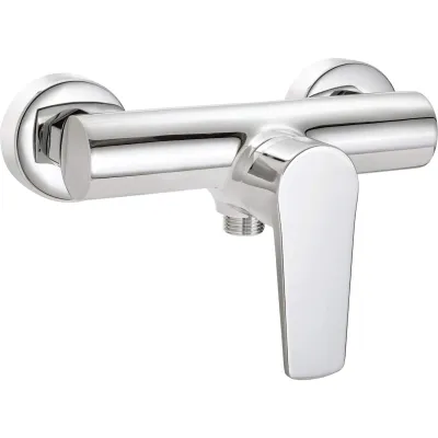 Mitigeur de douche Deante Tubo en chromé