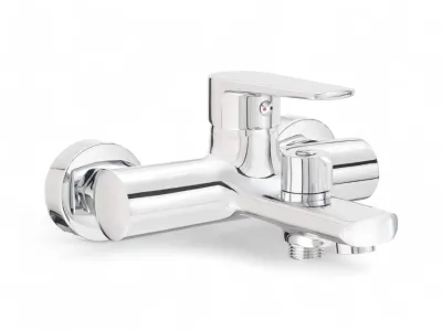 Mitigeur de bain / douche Deante Tubo en chromé