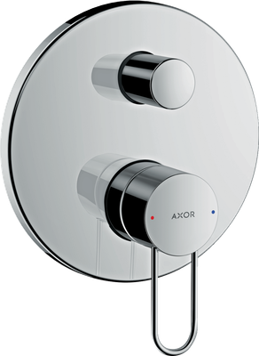 Set de finition AXOR Uno pour mitigeur de bain / douche encastré