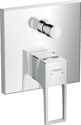 Set de finition pour mitigeur de bain / douche encastré Hansgrohe Metropol avec poignée étrier