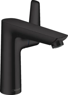 Mitigeur de lavabo Hansgrohe Talis E 150 avec tirette et vidage en noir mat