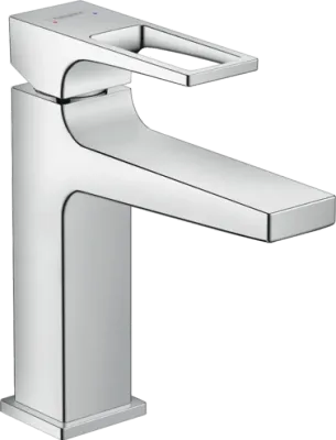 Mitigeur de lavabo Hansgrohe Metropol 110 avec poignée étrier et bonde push-open