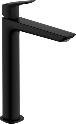 Mitigeur de lavabo Hansgrohe Logis Fine 240 avec tirette et vidage en noir mat