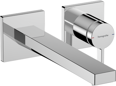 Mitigeur de lavabo encastré Hansgrohe Tecturis E 225 mm en laiton chromé