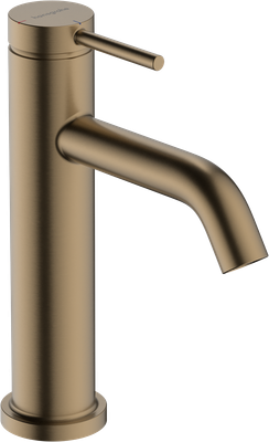 Mitigeur de lavabo Hansgrohe Tecturis S 110 CoolStart avec tirette et vidage en bronze brossé