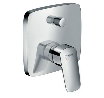 Set de finition pour mitigeur de bain / douche encastré Hansgrohe Logis