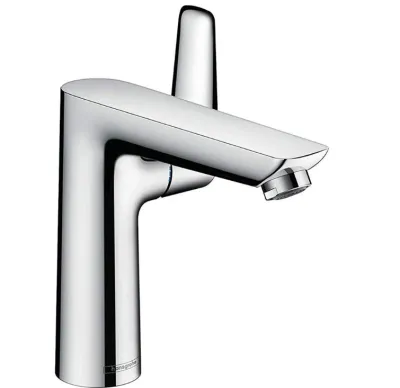 Mitigeur de lavabo Hansgrohe Talis E 150 en laiton chromé avec tirette et vidage