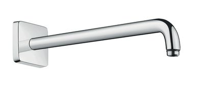 Bras de douche mural Hansgrohe 389 mm avec rosace carrée