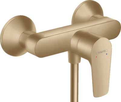 Mitigeur de douche Hansgrohe Talis E en bronze brossé