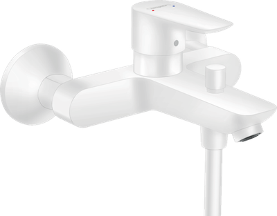 Mitigeur de bain / douche Hansgrohe Talis E en blanc mat