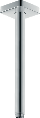 Bras de douche plafonné Hansgrohe 300 mm avec rosace carrée