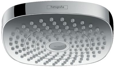 Douche de tête Hansgrohe Croma Select E 180 2 jets EcoSmart