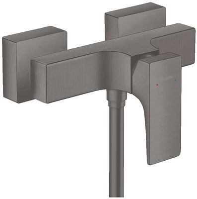Mitigeur de douche Hansgrohe Metropol en noir chromé brossé