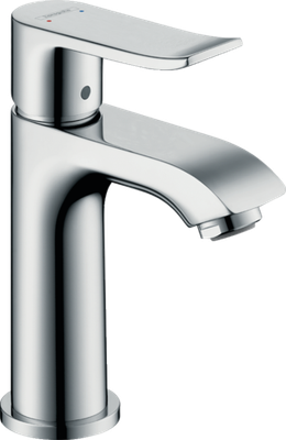 Mitigeur petit lavabo Hansgrohe Metris 100 sans tirette ni vidage