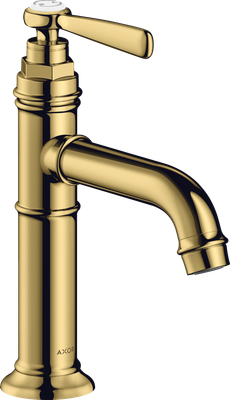Mitigeur de lavabo AXOR Montreux 100 sans tirette ni vidage en doré poli