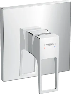 Set de finition pour mitigeur de douche encastré Hansgrohe Metropol avec poignée étrier