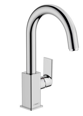 Mitigeur de lavabo Hansgrohe Vernis Shape 200 avec tirette et vidage