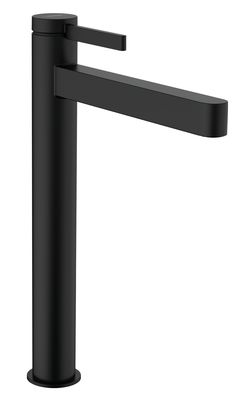 Mitigeur de lavabo Hansgrohe Finoris 260 avec bonde push-open en noir mat