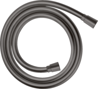 Flexible de WC Hansgrohe Isiflex 1,25 m en noir chromé brossé