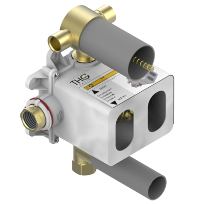 Corps d'encastrement THG pour mitigeur de douche à encastrer thermostatique avec 3 fonctions