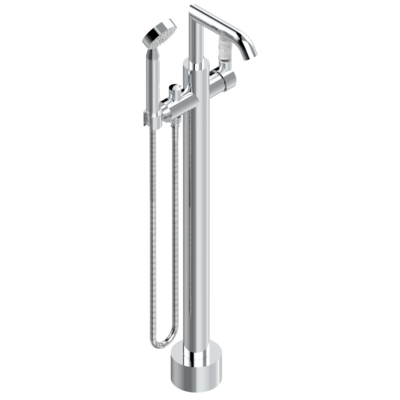Mitigeur de bain / douche sur pied THG - Collection "Bambou Cristal Clair"