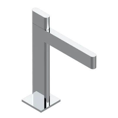 Mitigeur de lavabo monotrou THG 200 avec vidage - Collection "Icon-X à manettes"