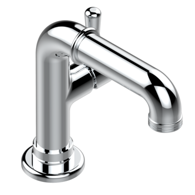 Mitigeur de lavabo monotrou THG 120 avec vidage - Collection "Beaubourg à manettes"