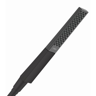 Douchette à main Hansgrohe Rainfinity 100 PowderRain 1 jet en noir mat