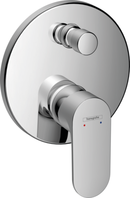 Set de finition pour mitigeur de bain / douche encastré Hansgrohe Rebris S