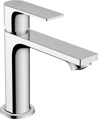 Mitigeur de lavabo Hansgrohe Rebris E 110 CoolStart avec tirette et vidage