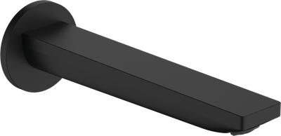 Bec déverseur Hansgrohe Rebris E en noir mat