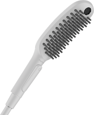 Douchette à main pour chien Hansgrohe 150 3 jets en blanc mat