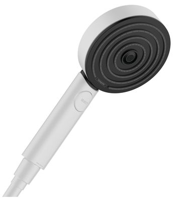 Douchette à main Hansgrohe Pulsify Select S 105 3 jets en blanc mat