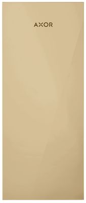 Plaque de finition 200 AXOR MyEdition en bronze poli