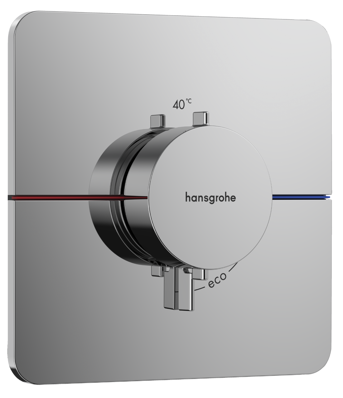 Set de finition pour mitigeur thermostatique encastré Hansgrohe ShowerSelect Comfort Q