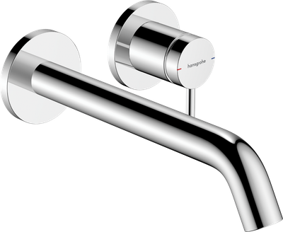 Mitigeur de lavabo encastré Hansgrohe Tecturis S 225 mm en laiton chromé