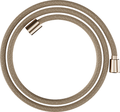 Flexible de douche Hansgrohe textile Designflex 1,60 m, en bronze brossé