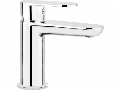 Mitigeur de lavabo Deante Alpinia 95 sans bonde en chromé