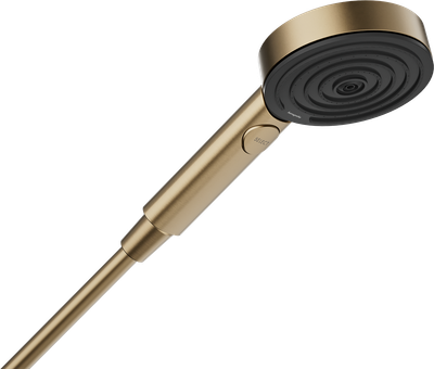Douchette à main Hansgrohe Pulsify Select S 105 3 jets en bronze brossé