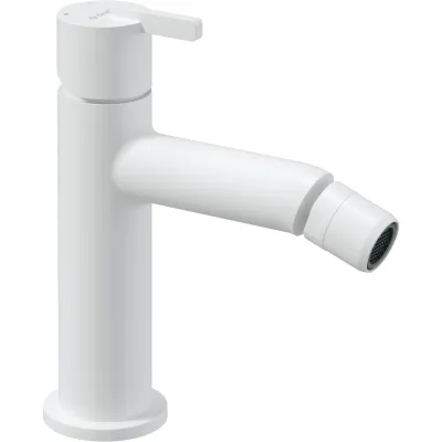 Mitigeur de bidet Deante Silia sans bonde en blanc mat